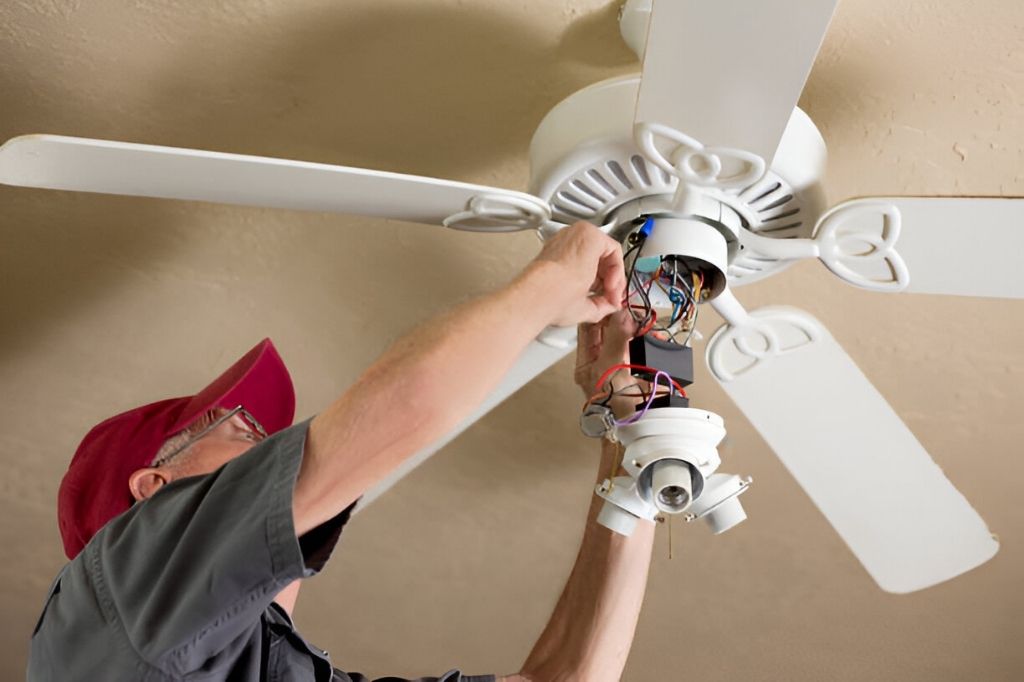 How to Fix a Wobbly Flush Mount Ceiling Fan