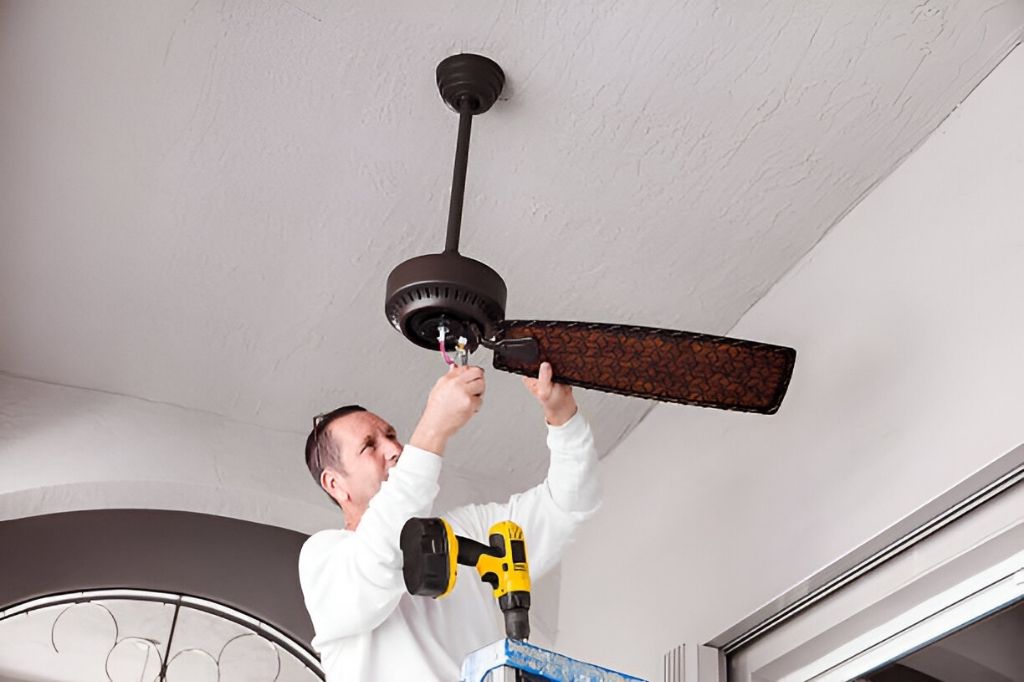 How to Fix a Ceiling Fan That Won't Spin