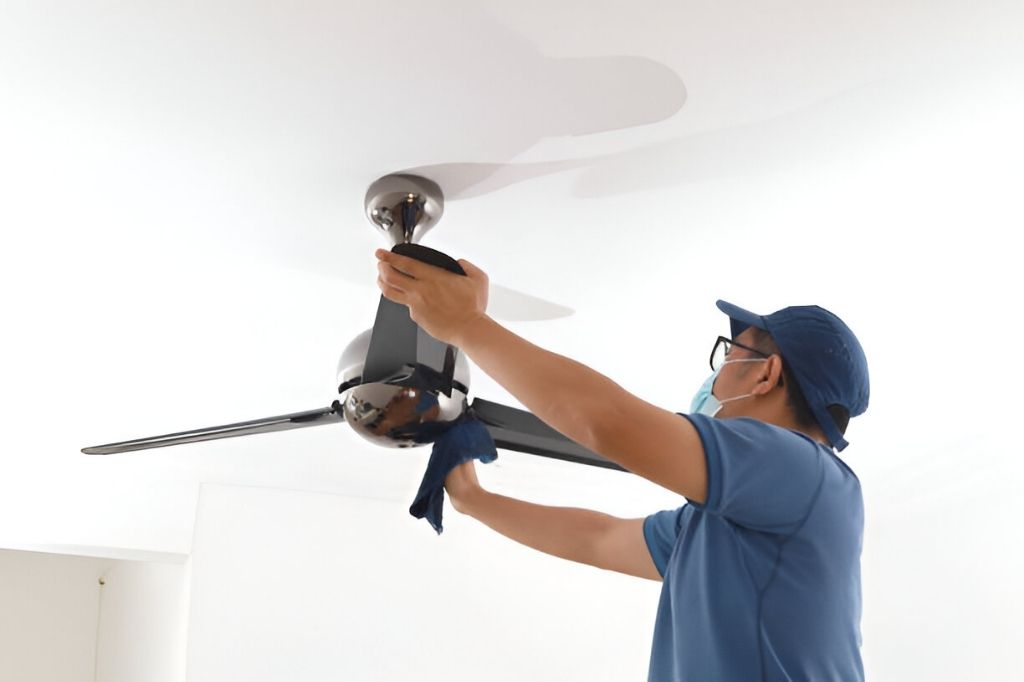 How to Fix a Ceiling Fan That Won't Spin