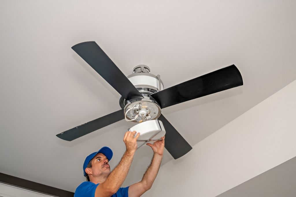 How to Fix a Ceiling Fan That Won't Spin