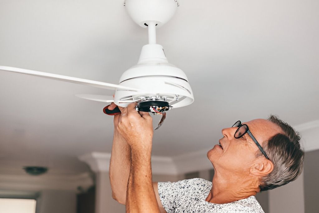 How to Fix a Wobbly Flush Mount Ceiling Fan