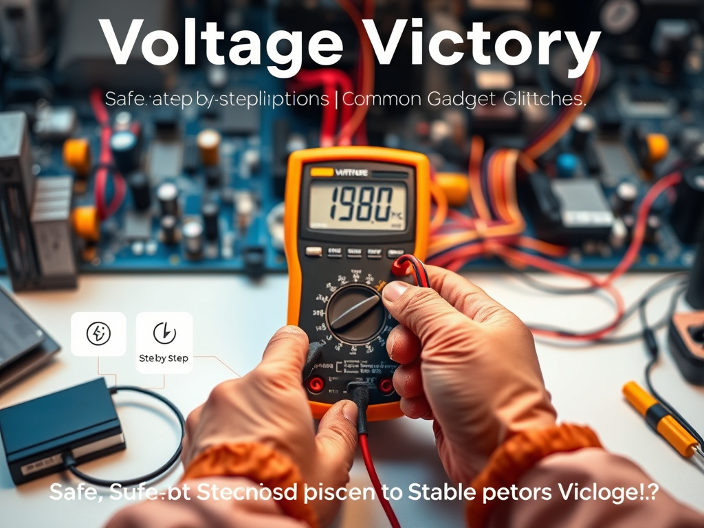 Voltage Victory: Safe, Step-by-Step Solutions for Common Gadget Glitches